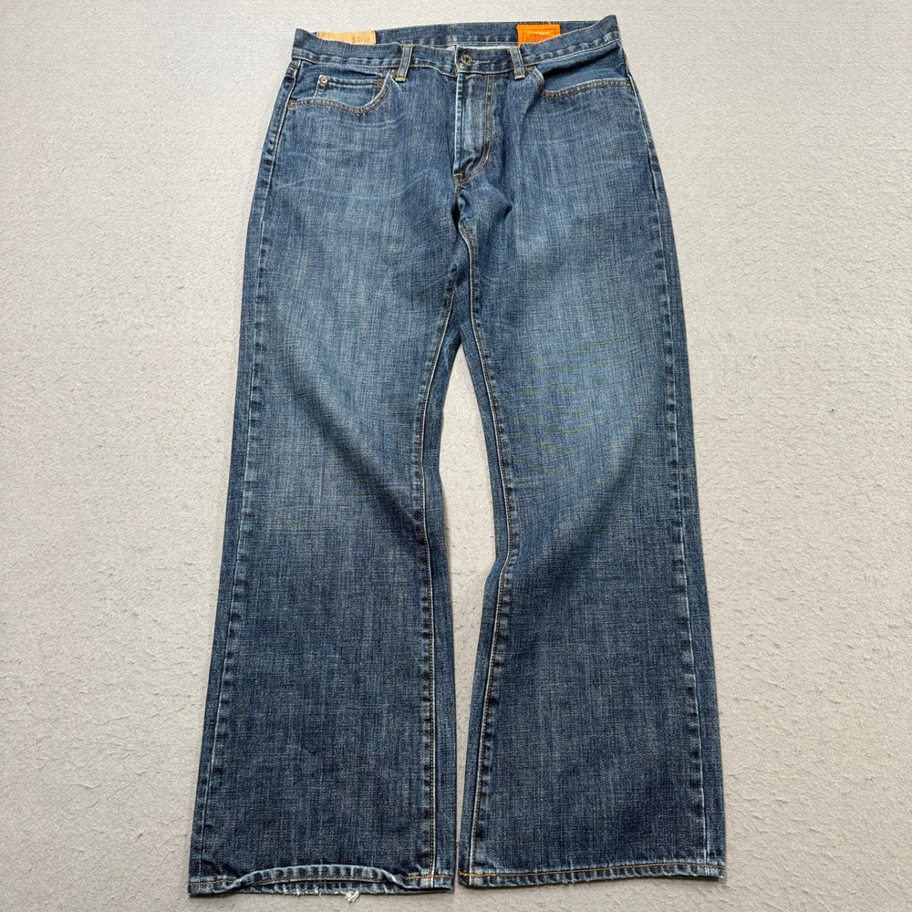 Gap Jeans Men's 32x32 Blue Denim Low Rise BootCut Fit Classic Medium Wash Skater